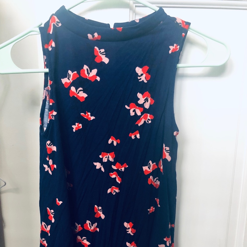 Loft XXS Tank Top with floral pattern